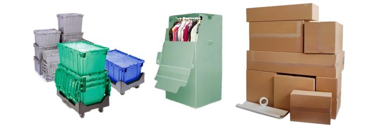 Reusable Moving Boxes vs. Cardboard vs. Plastic Bins